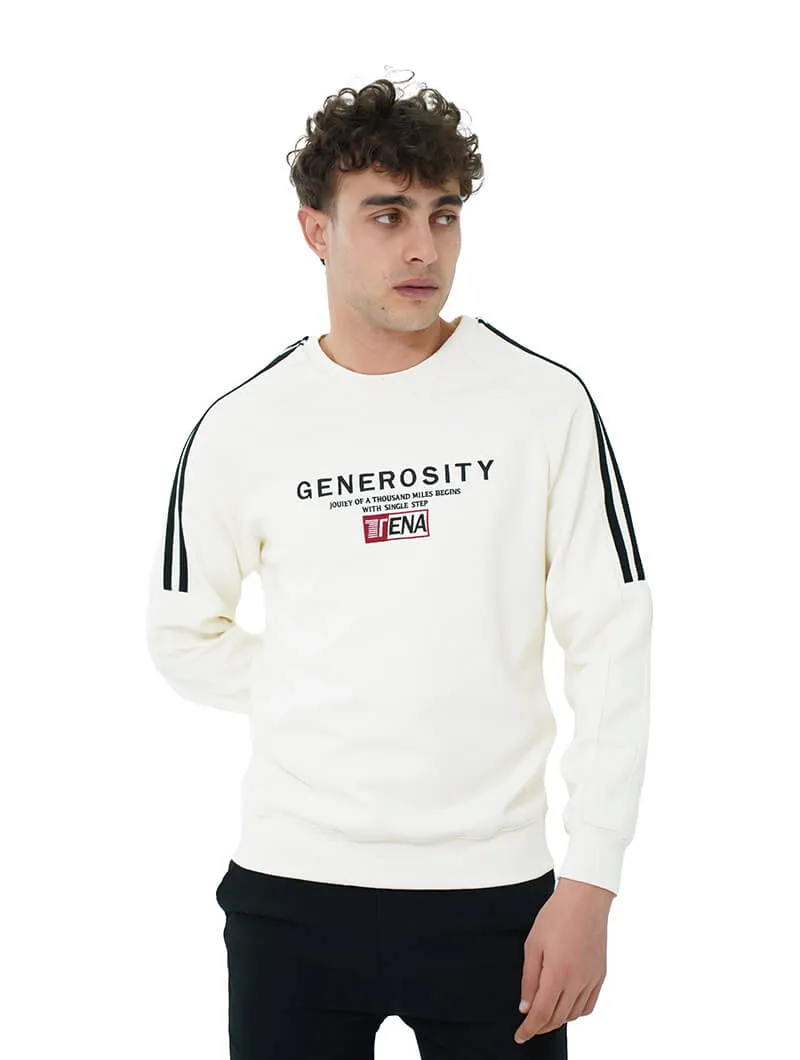 Sweat col rond imprimé